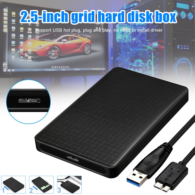 Draagbare Externe Hdd Enclousure 2.5 Inch Mobiele Usb-opslagapparaten Voor Laptop DJA99