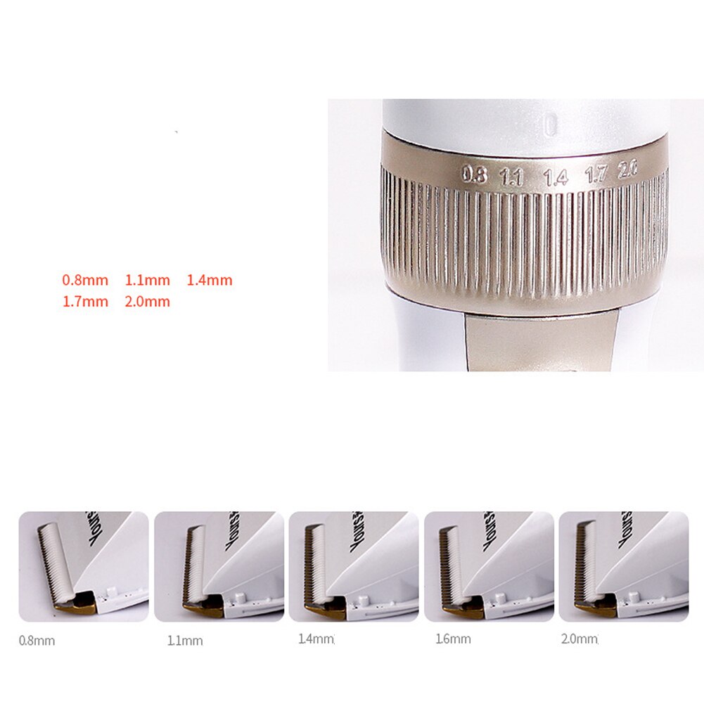 Electric Hair Trimmers For Men Kids Cordless Waterproof Beard Trimmer Quiet Home Haircut Clipper With Comb Hair Bib For House