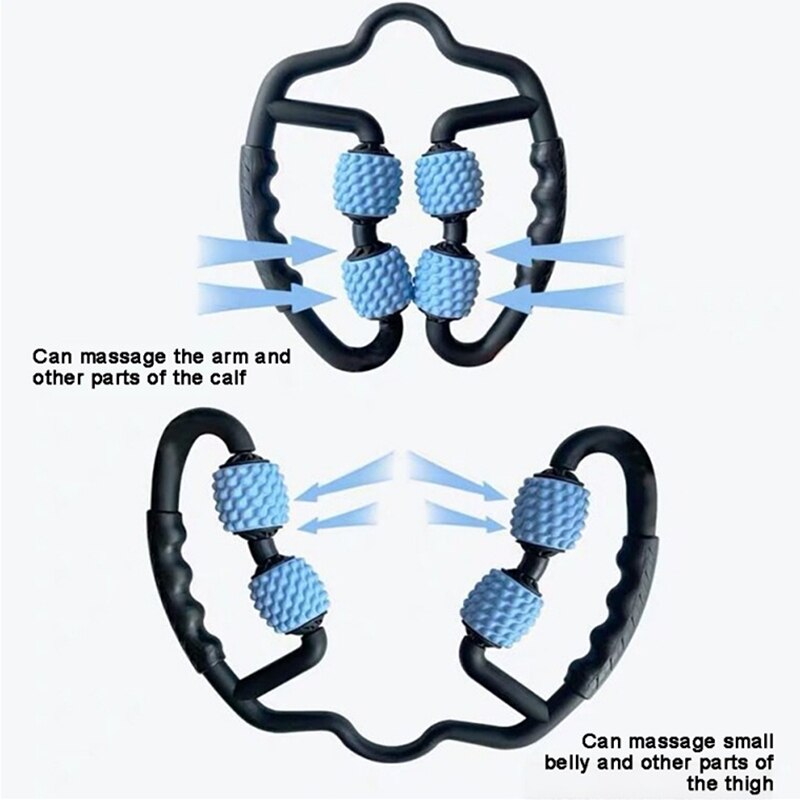 Muscle Relaxer Massage Roller Skinny Leg Massage Therapy Calf Muscles Yoga Fitness Equipment