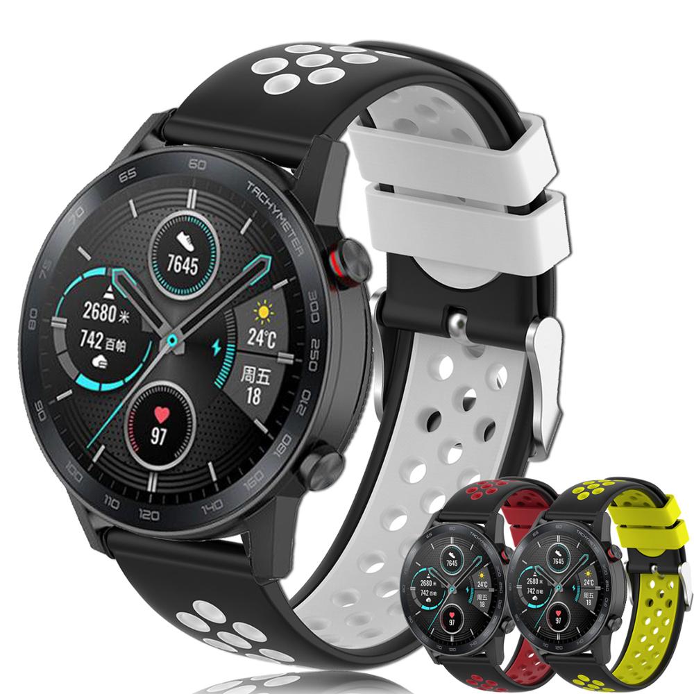 22mm horloge band band voor huawei watch  gt 2 /  honor magic watch 2 46mm band vervanging armband horlogeband ремешок для часов
