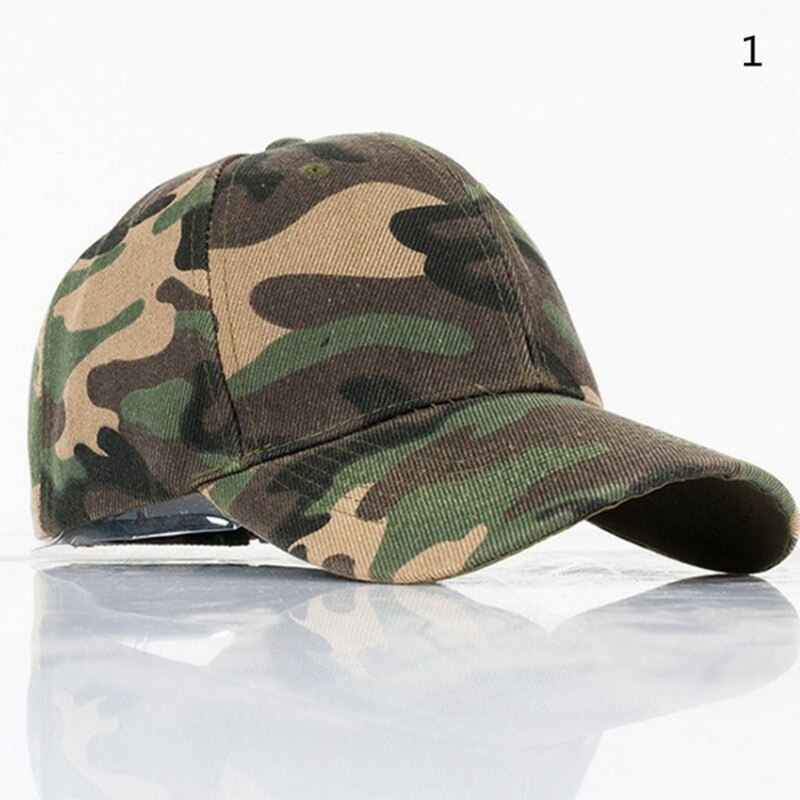 Snow Camo Baseball Cap Adjustable Unisex Army Camouflage Camo Cap Casquette Hat Baseball Cap Men Women Casual Desert Hat