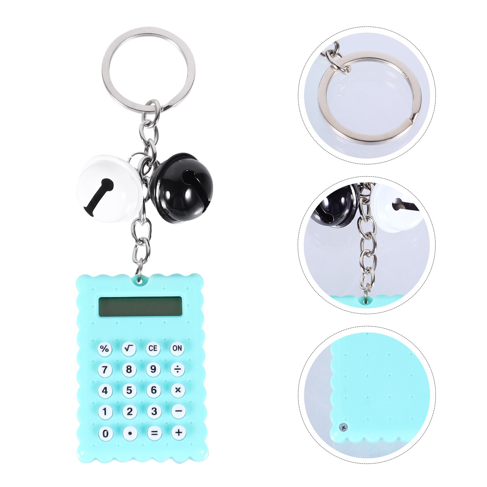 Mini Calculator 8-Digit Display Calculator Portable Pocket Calculator Stationery: Green