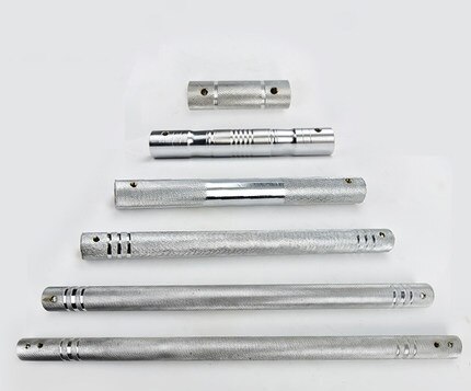 25Mm Halter Drijfstang Variabele Barbell Connector 20/30/40/60 Cm Halter Drijfstang Mouw Halter Barbell bar