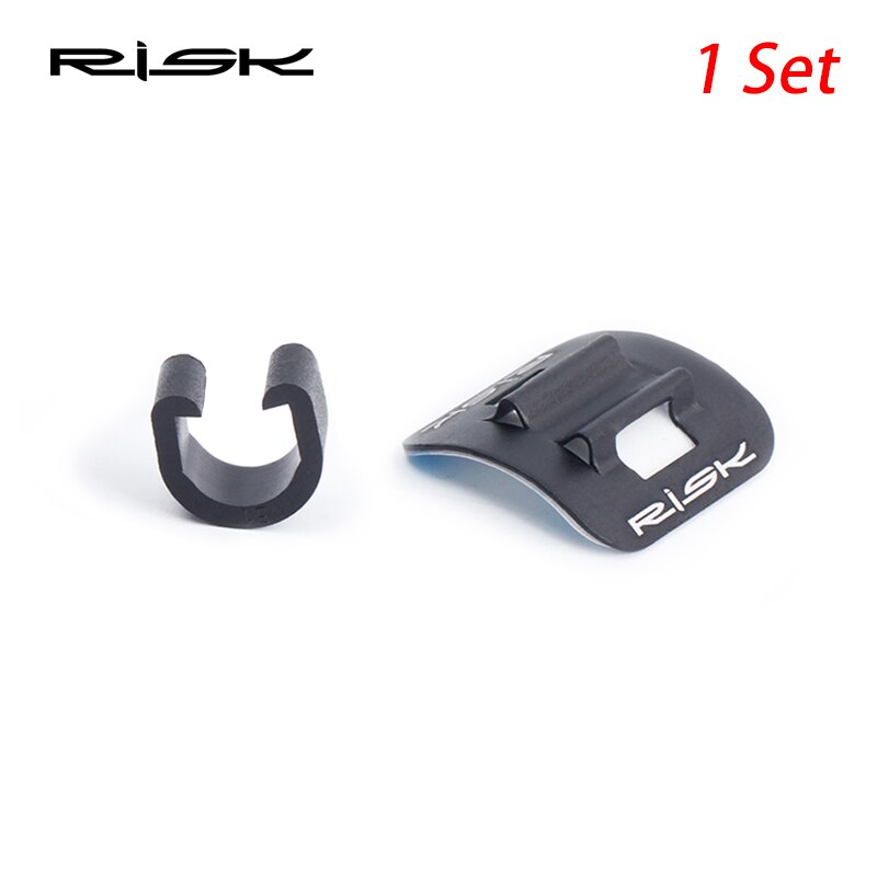 RISK Alloy 3M Stick on Cable Guide Tube/line Guide Adapter For Bike Shifter Brake Housing C Buckle Guides 3M adhesive attached