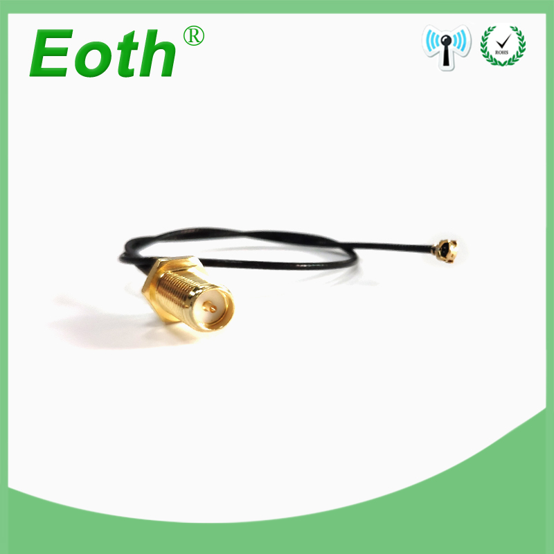 2 pieces lot 20cm Extension Cord UFL to SMA Male Connector Antenna WiFi Pigtail Cable IPX to RP-SMA female to IPX