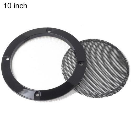 Bluelans – couvercle anti-poussière pour haut-parleur en plastique, 2/3/4/5/6.5/8/10 pouces: 9Black