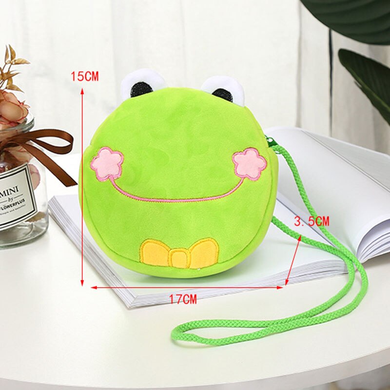 Cute Unicorn Children Plush Coin Purse Girls Good Birthday Children Inclined Shoulder Bag Little Princess zipper Bag