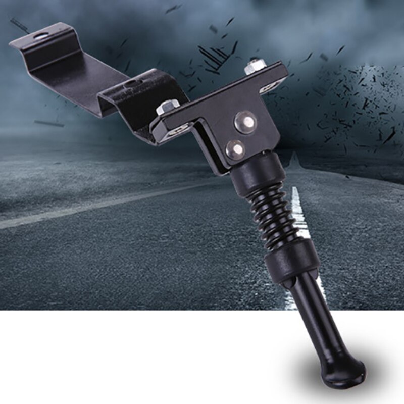 Balans auto scooter aluminiumlegering dikke standaard parkeerstandaard beugel met schroef zwarte balans auto accessoires voetsteun