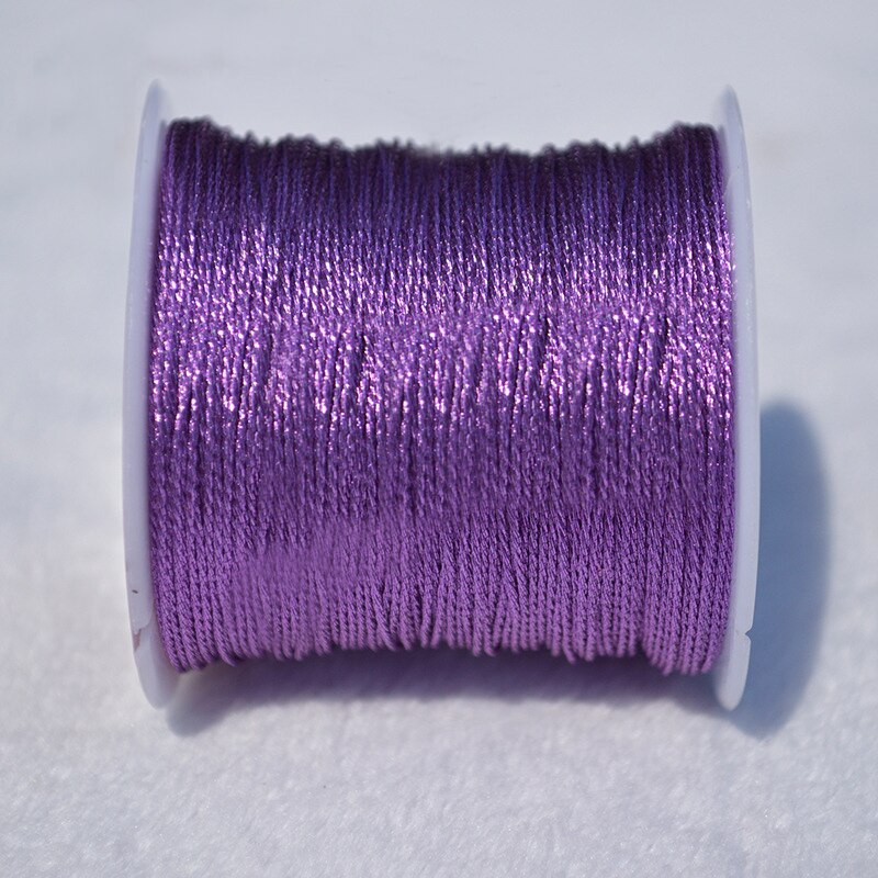 100m/ rullar färgglada rep för halsband armband garn tagg tofs att göra hantverk tråd smycken pyssel tillbehör bröllopsfest: 7