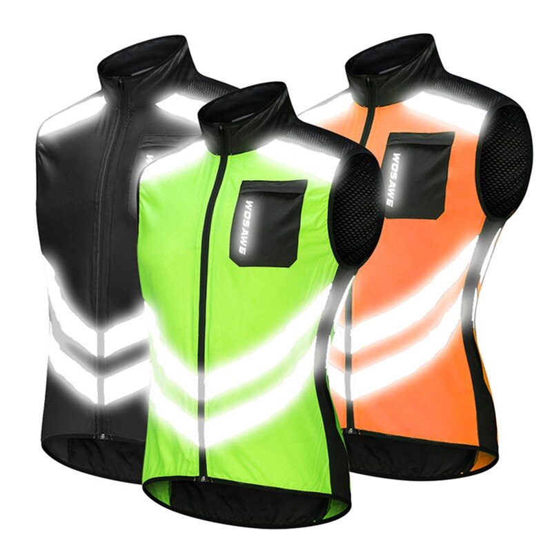 WOSAWE Reflective Cycling Vest - High Visibility S... – Grandado