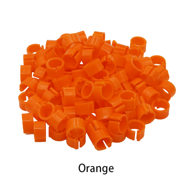 100 Stuks Vogels Voeten Ring Plastic Clip Ringen voor Vogels Duif Kwartel Voetring Boerderij Dier Carrier Duif Accessoires Vogel benodigdheden: camouflage