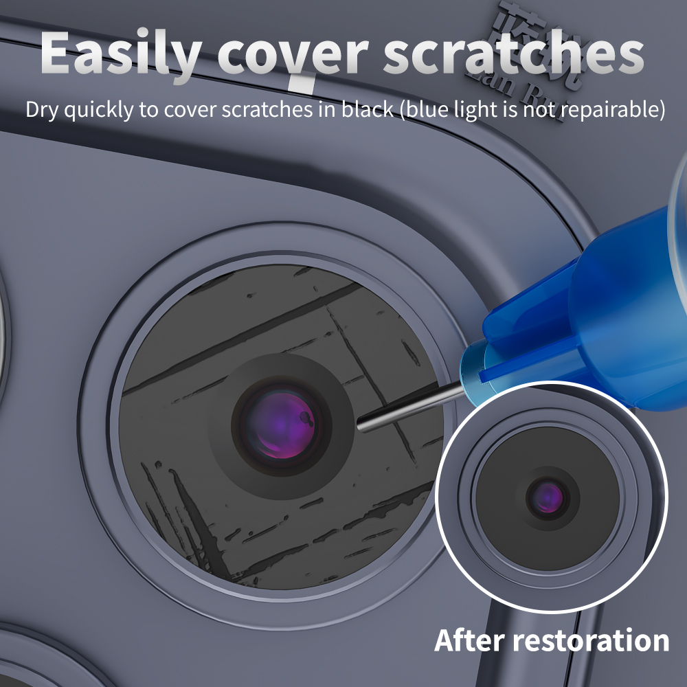 Lanrui M200 Scratch Repair fluid for Phone/Camera Lens Fix Removal Water Corrosion/Stains/Scratches Quick-Dry