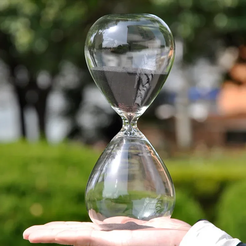 5/15/30/60 Minuten Stundenglas Sanduhr Timer Sanduhr Haushaltsgegenstände Sanduhr Sanduhr Große Home Office Dekor Dusche