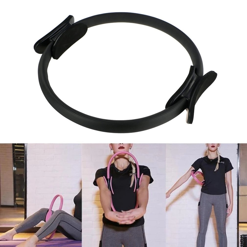 Vrouwen Yoga Pilates Ring Wrap Afslanken Body Building Training Zware Pp + Nbr Yoga Cirkel 4 Kleuren