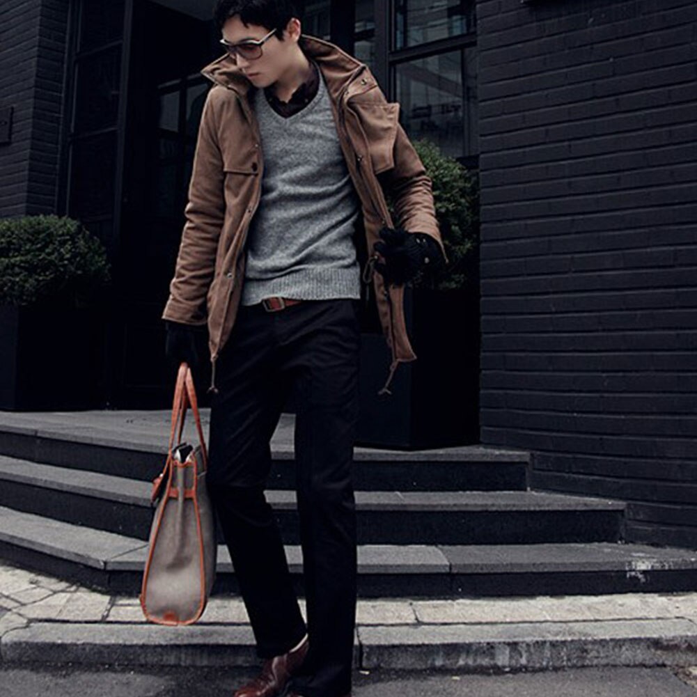 Spring Autumn Fall Men's Western-style Casual Thin Suit Business Pants Work Pants Straight Men Trousers