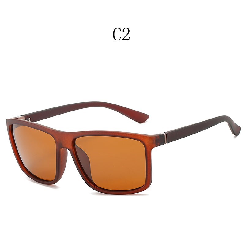 Polaroid Zonnebril Unisex Vierkante Vintage Zonnebril Beroemde Sunglases Gepolariseerde Zonnebril Oculos Feminino Voor Vrouwen Mannen: Rood