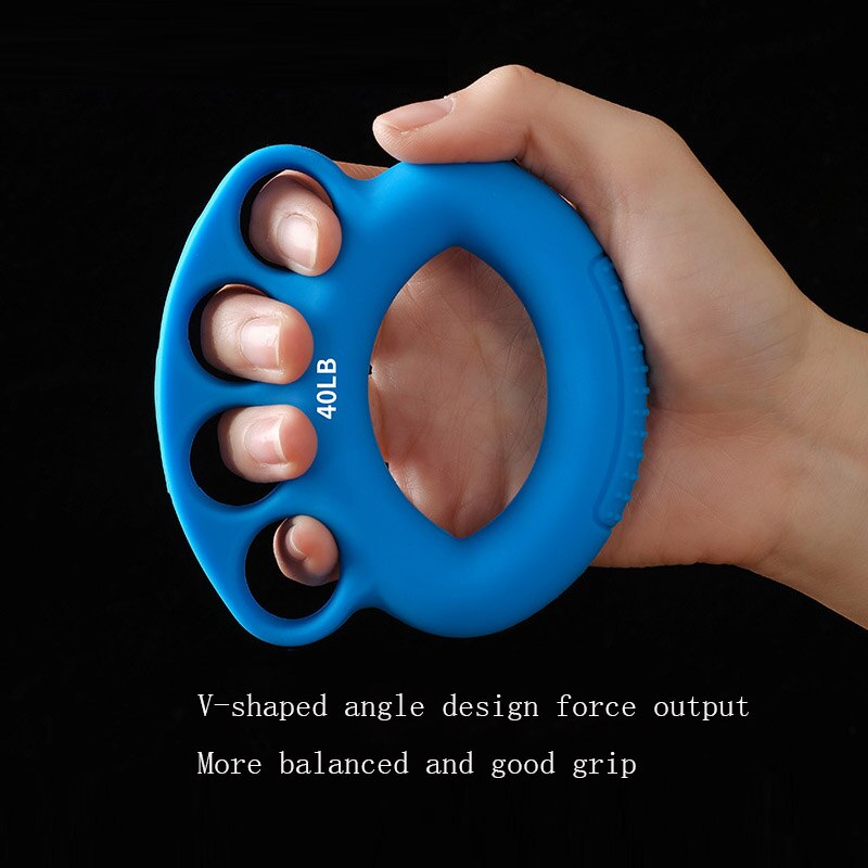 Adjustable Heavy Gripper Fitness Hand Exerciser Grip FatGrip Wrist Increase Strength Spring Finger Pinch Carpal Expander
