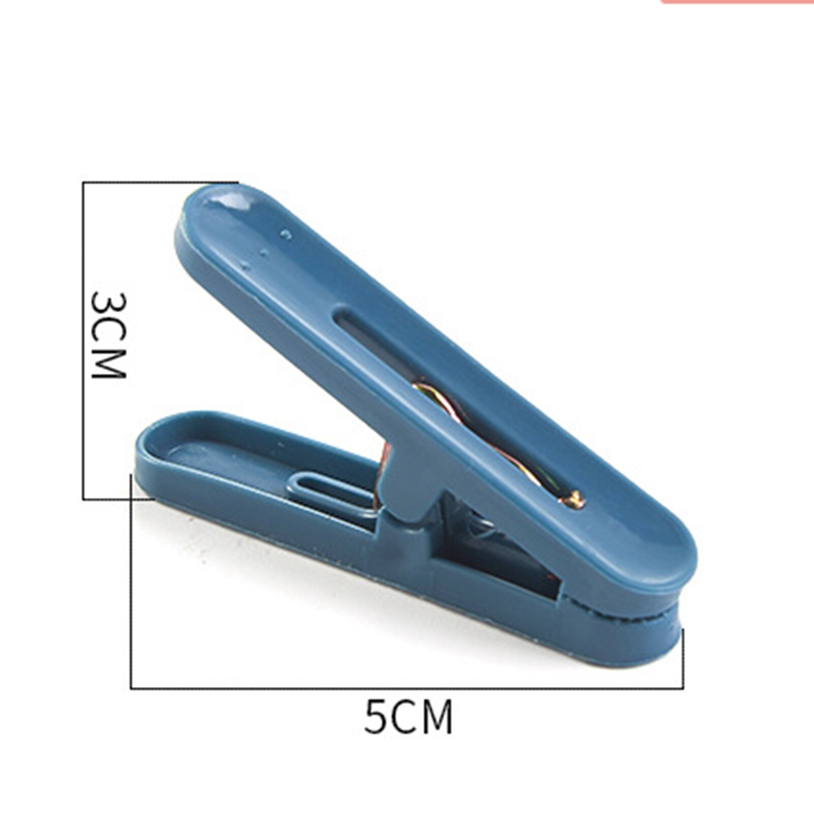 50Pcs Clothes Pegs Plastic Fixing Peg Windproof Household Clothespins For Home Laundry Drying Solid Color Snacks Clip Durable