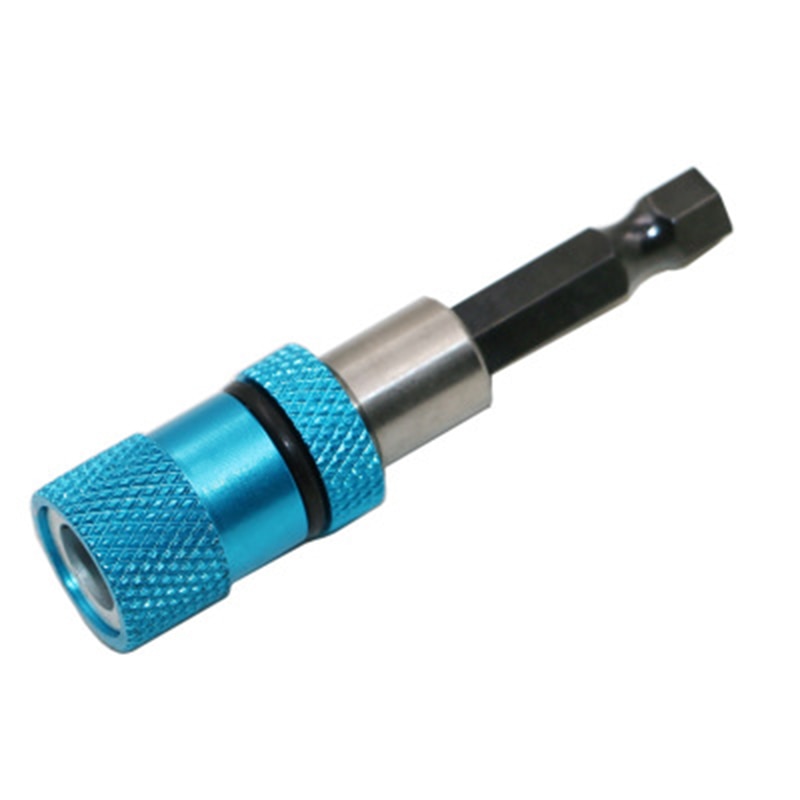 1 pcs 6.35mm Magnetische Quick Release 1/4 Inch Hex Shank 60mm Quick Release Boor Houder Schroevendraaier Bit houders