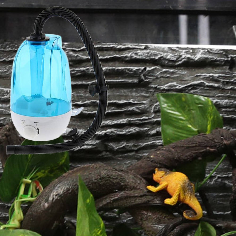 3l/4l krybdyr terrarium ultra-støjsvag vaporizer skildpadde luftfugter padder stor kapacitet landskabspleje bærbar super tåge