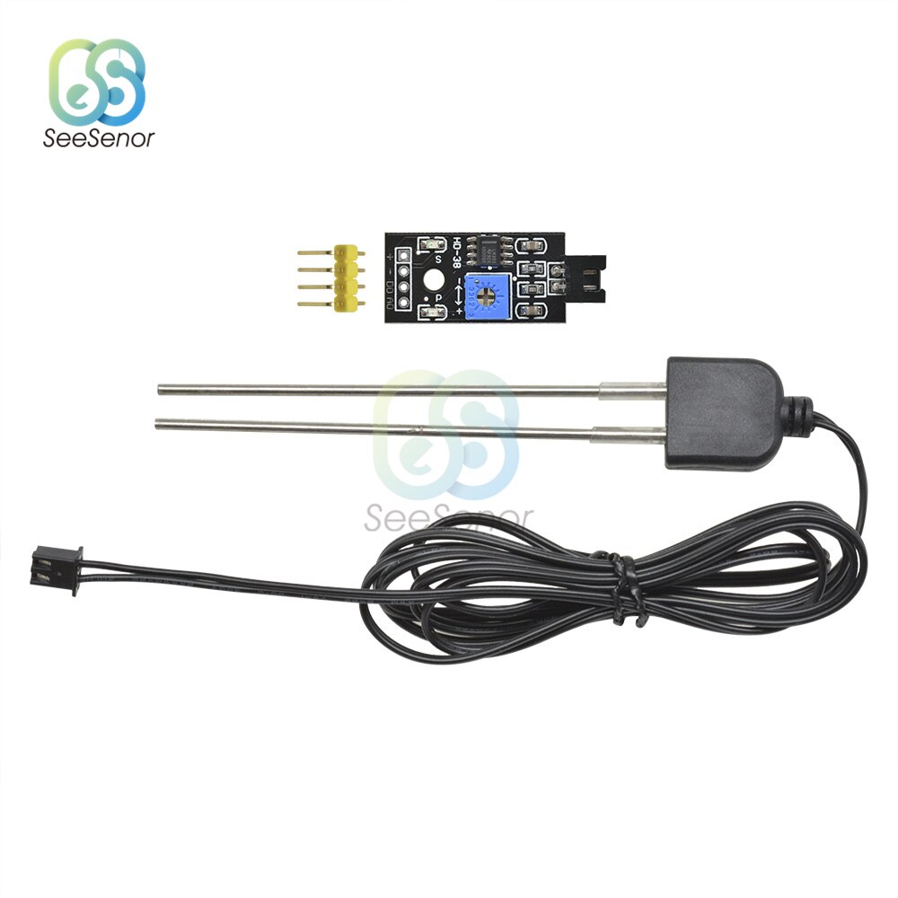 Soil Moisture Sensor Detector Module Soil Moisture Test Soil Humidity Test Corrosion Resistance Probe