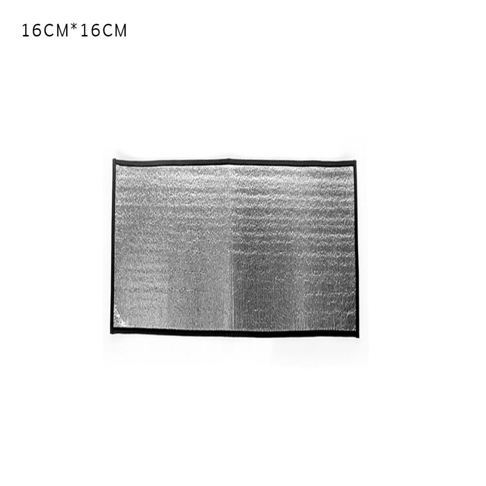 Reptiel Isolatie Film Self Warming Pad Dieren Verwarming Isolatie Kussen Voor Papegaaien, Kuikens Hagedissen, Schildpadden, egels 2Pcs: 16x16cm
