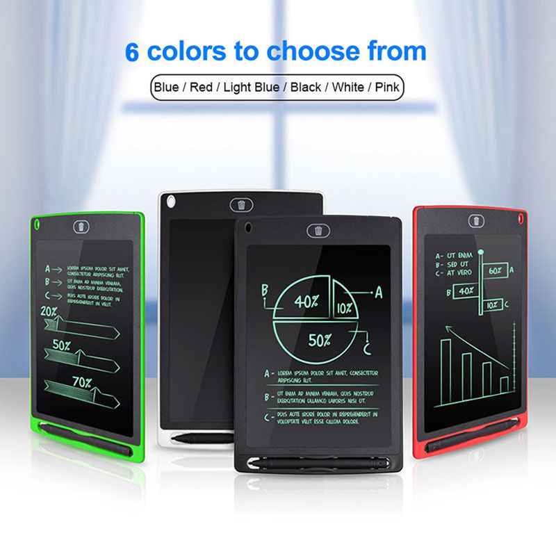 LCD Handwriting Board 8.5 inch Electronic Drawing Board Digital Graphic Writing Tablet Electronic Handwriting Pad Board+Pen