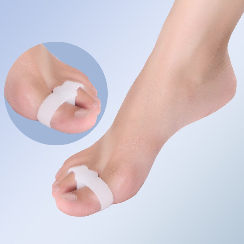 Bunion Hallux Valgus Corrector Duim Bone Correctie Teen Straightener Foot Care Tool Siliconen Teenspreiders Separator 1 Paar