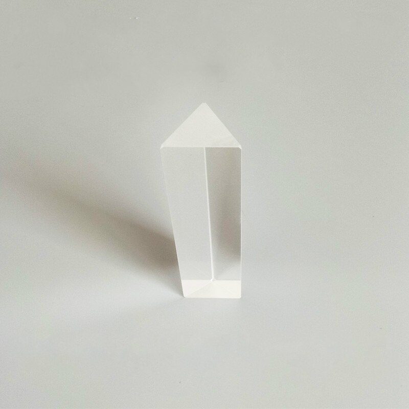 Equilateral Triangular Prism Optical Experiment Photograph Photography Rainbow Side Length 30mm * 30mm * 100mm