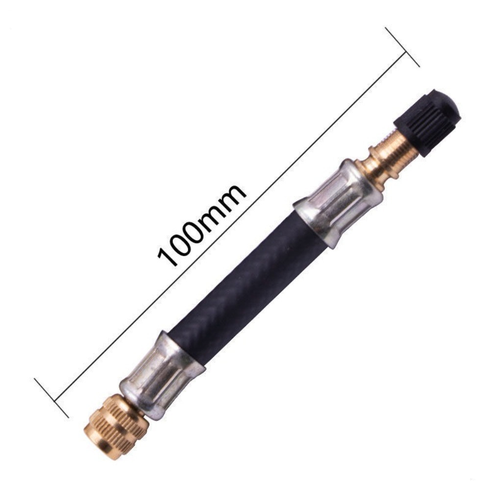 Extensores flexíveis da válvula do pneu, extensão da haste da válvula do inflador do pneu para carros, caminhão, motocicleta, adaptador extensor da haste da válvula de ar: Verde exército