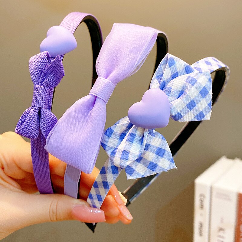 Bow Hair Band Children's Girl Little Girl Baby Princess Head Band Hairpin Lovely Hair Ornament Headdress Pressure Hair: combination 10