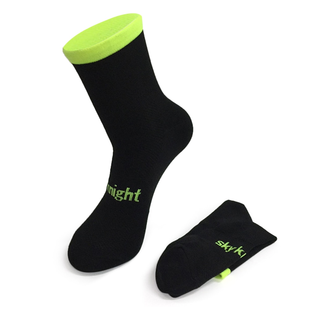 Skyknight Size 7-12 Ademend Fietsen Sokken Vochtafvoerende Mannen Vrouwen Racing Running Fiets Sokken Gym Training Sport sokken