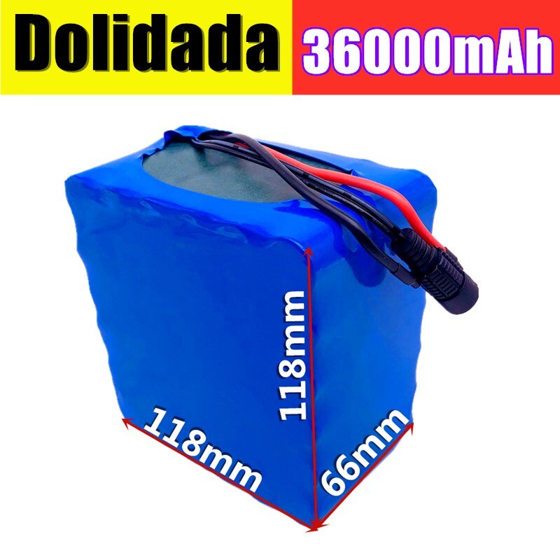 6S6P 24V 36Ah 25.2V 36000mah lithium battery pack batteries for electric motor bicycle ebike scooter wheelchair cropper with BMS