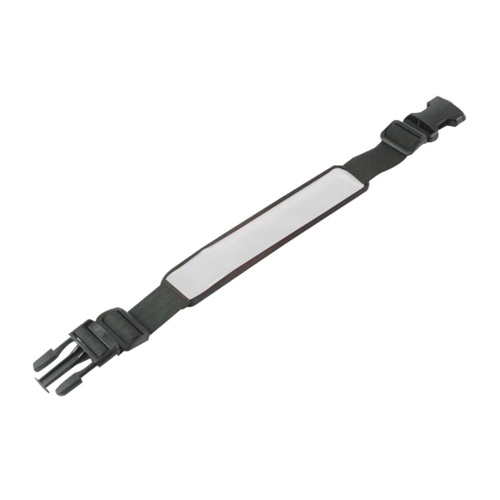 Outdoor Armband LED Glowing Adjustable Arm Band Night Walking Hiking Running Cycling Arm Strap: white