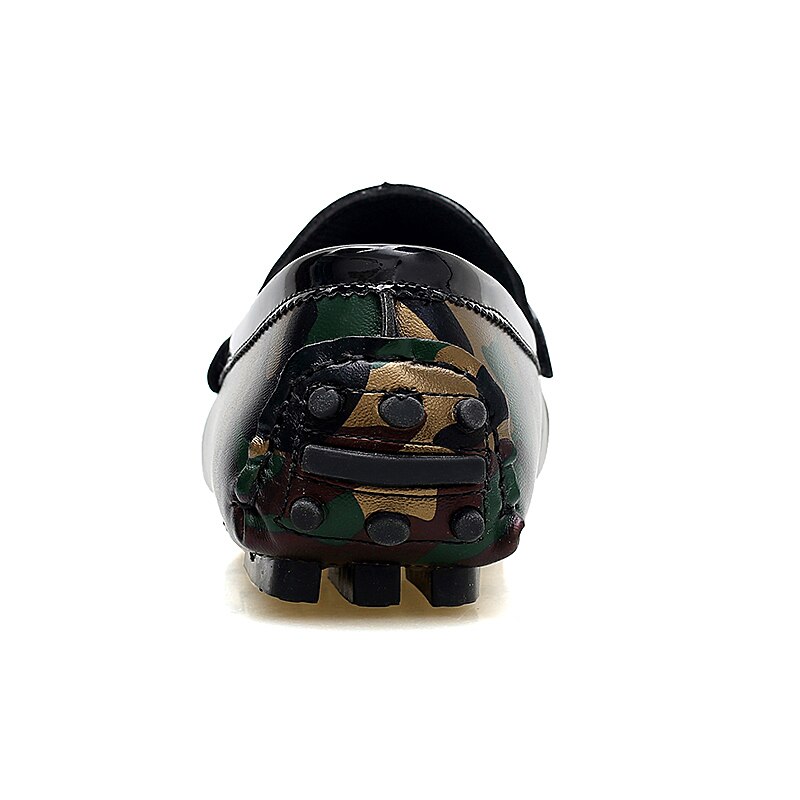 Merkmak Men'S Casual Shoes A Pedal Low To Help Flat Lazy Peas Camouflage Casual Shoes Men British Driving Footwear