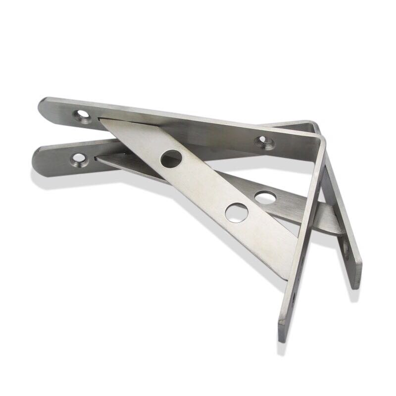 ,Stainless steel triangle bracket,Shelf support,Partition holder,high load,easy to install,Microwave oven rack