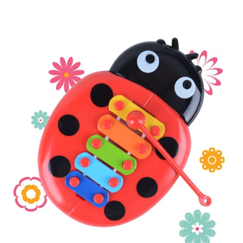 Leuk Lieveheersbeestje Baby Puzzel Insecten Piano Muziek Instrument Speelgoed Educatief Speelgoed 72XC