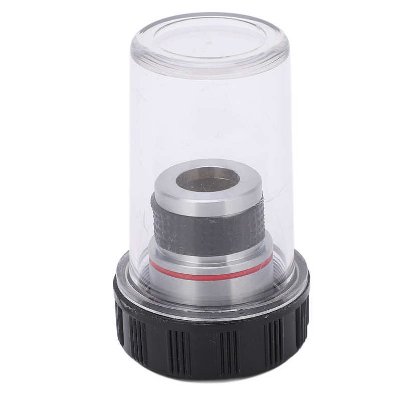 Achromatic Objective Lens Microscope Objective Wide Field for Biological Microscope: 4 Slash 0.10