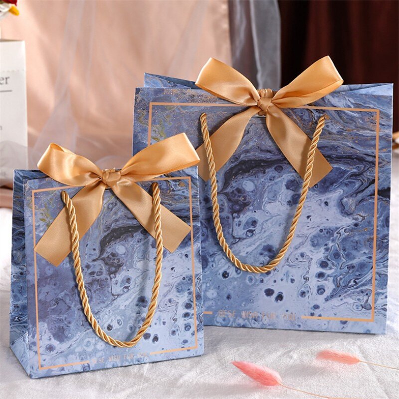 1 Pcs Snoep Pakket Bruiloft Papier Verpakking Dozen Valentijnsdag Party Grote Zak Snoep Opslag tas