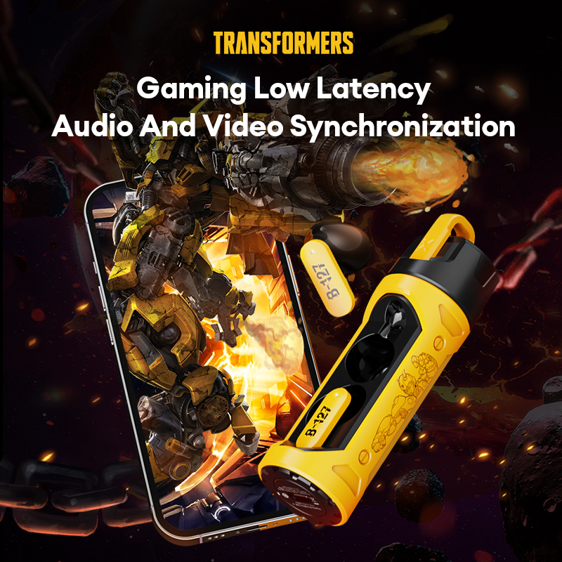 Wybór transformatorów TF-T11 TWS Bluetooth 5.4 słuchawki gry gracza długa wytrzymałość redukcja szumów słuchawki sportowe słuchawki douszne