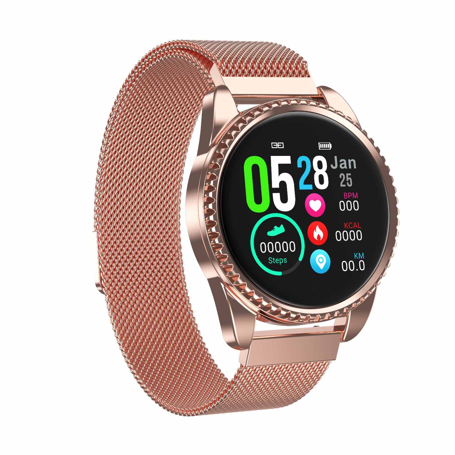 Lynwo  bt01 kroppstemperaturdetektering i realtid tim blodtryck  o2 monitor flera rattar  ip68 smarta armband