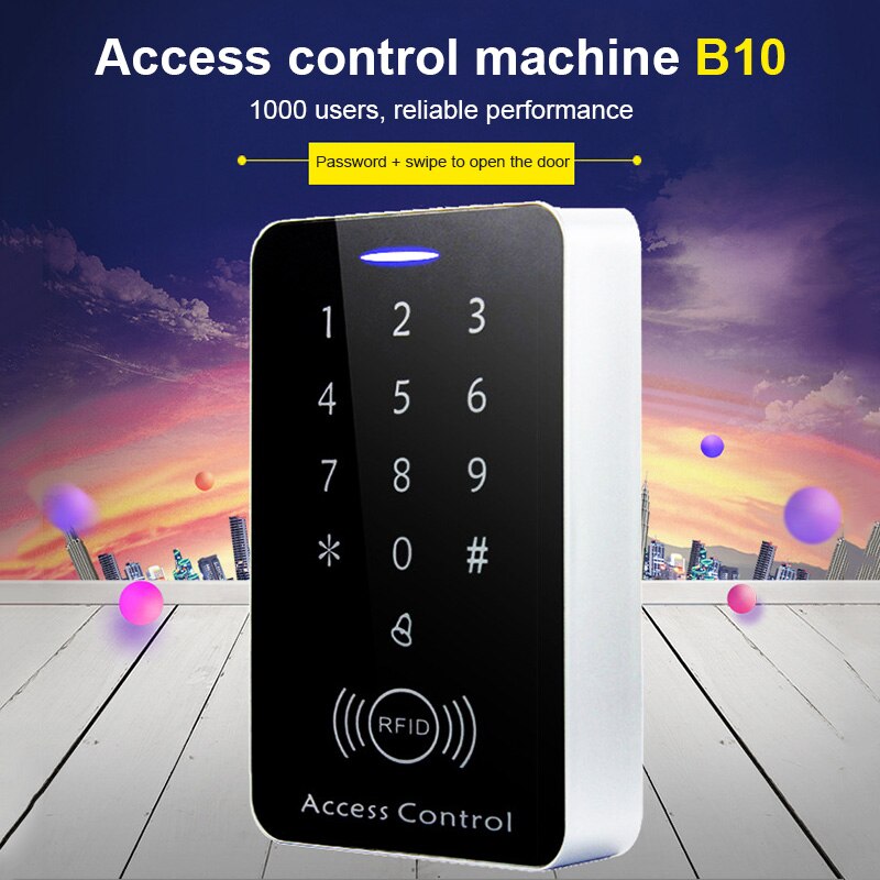 RFID Access Control Lock Security Fireproof Waterproof Card Password Open Door AS99