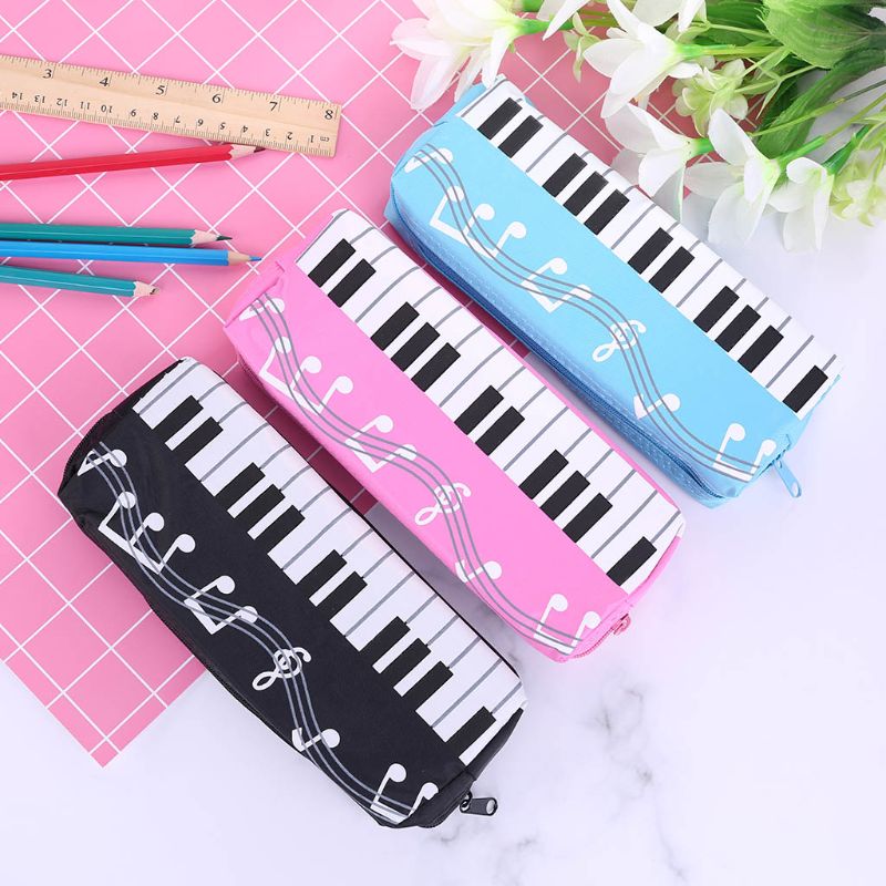 Muziek Noten Piano Toetsenbord Etui Grote Capaciteit Pen Tassen Briefpapier Kantoor