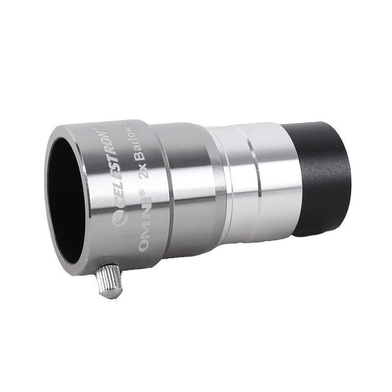 Celestron -Lente Barlow Omni 2x de magnificación, telescopio , piezas oculares astronómicas