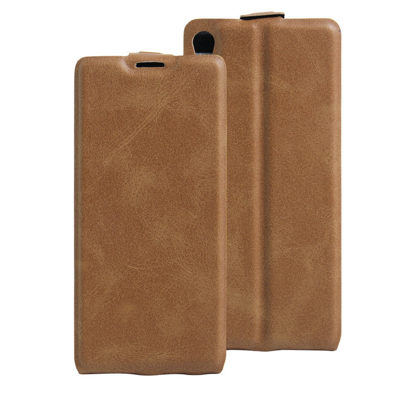 Retro läderfodral för xperia xa  f3111 för sony xperia xa ultra dual  f3211 plånbok flip läderfodral fundas coque etui>