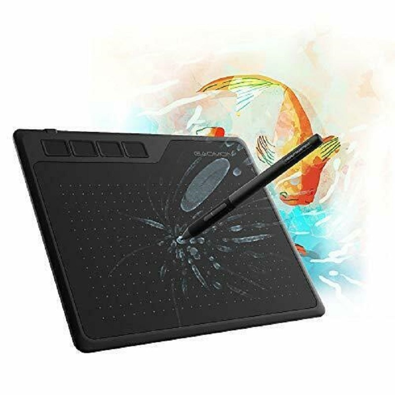 GAOMON – planche numérique S620, 6.5x4 pouces, compatible avec téléphone Android, Windows, Mac OS, tablette graphique pour dessin et jeu OSU