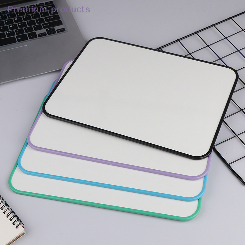 1PC Multi-color Uitwisbare Schrijfbord Studeerkamer Desktop Tekentafel Onderwijs Dubbelzijdig Klein Whiteboard Handschriftbord
