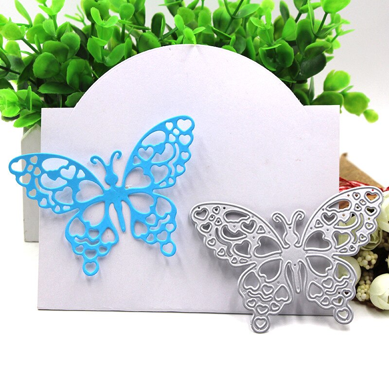 Mooie Mooie Vlinder Stalen Metalen Stansen Sterft Scrapbooking Embossing Sterft Snijd Stencils DIY Decoratieve Kaarten Craft: 07118