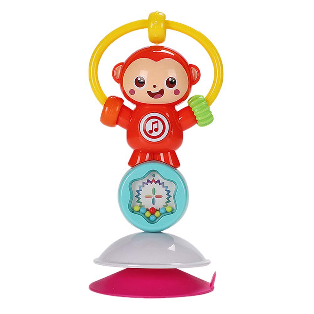 VViN Saugnapf Baby Spielzeug - Rassel & Beißring Für 3-6 Monate (Blau)