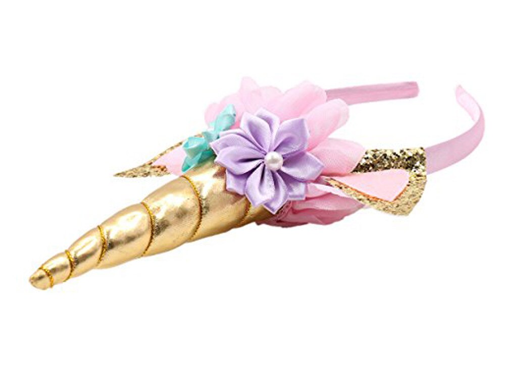 Fille fête coiffure décoratif fleur bandeau enfants filles sangles princesse Unicor N coiffure pour bébé filles #55
